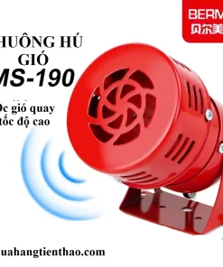 Còi Hú Gió Mini Công Nghiệp BERM MS-190 (Mini Motor Siren)