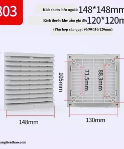 Tấm Lọc Bụi Quạt Hút (Fan Filter)