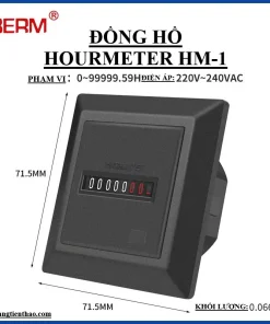 Đồng Hồ Hour Meter Hiệu Berm